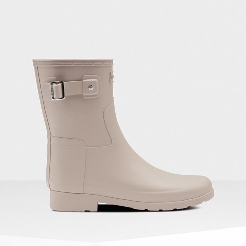 Hunter Refined Slim Fit Short Rain Boots For Womens - NZ W2349